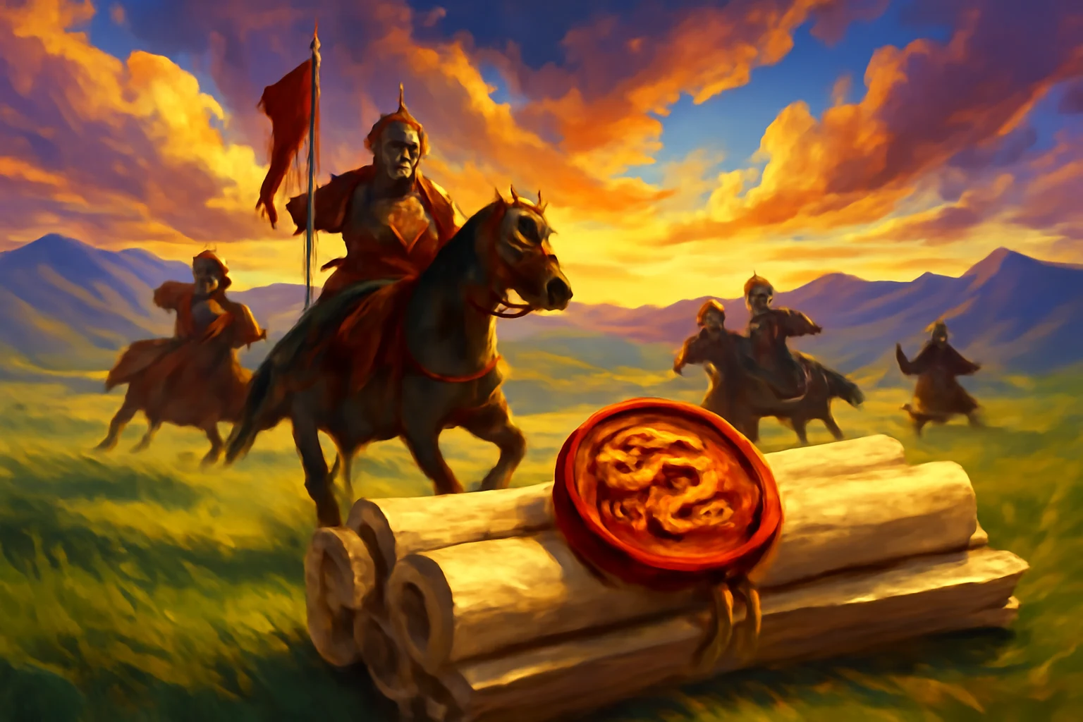Unlock Bonuses to Play Genghis Khan Pokie Online
